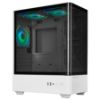 Picture of Prologix Lumi GM-01AW Glass White: Midi Tower, MicroATX/ITX, 3 x 120 mm ARGB Fans Included, 120 mm Rear& 280 mm Top Radiator Support, Tempered Glass