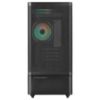 Picture of Lumi GM-01MAB Mesh Black: Midi Tower, MicroATX/ITX, 3 x 120 mm ARGB Fans Included, 120 mm Rear& 280 mm Top Radiator Support, Tempered Glass