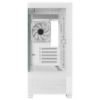 Picture of Prologix Axon GM-03AW Glass White: Midi Tower, MicroATX/ITX, 3 x 120 mm ARGB Fans Included, 120 mm Rear& 360 mm Top Radiator Support, Tempered Glass