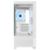 Picture of Prologix Axon GM-03AW Glass White: Midi Tower, MicroATX/ITX, 3 x 120 mm ARGB Fans Included, 120 mm Rear& 360 mm Top Radiator Support, Tempered Glass